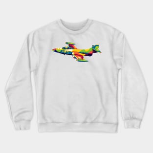 F9F-2 Panther in Pop Art Crewneck Sweatshirt